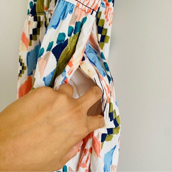 Anthropologie Maeve Textured Swing Mini Dress Size XS - Picture 7 of 10